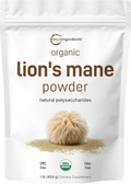 Micro Ingredients Organic Lion’s Mane Powder – 16 oz
